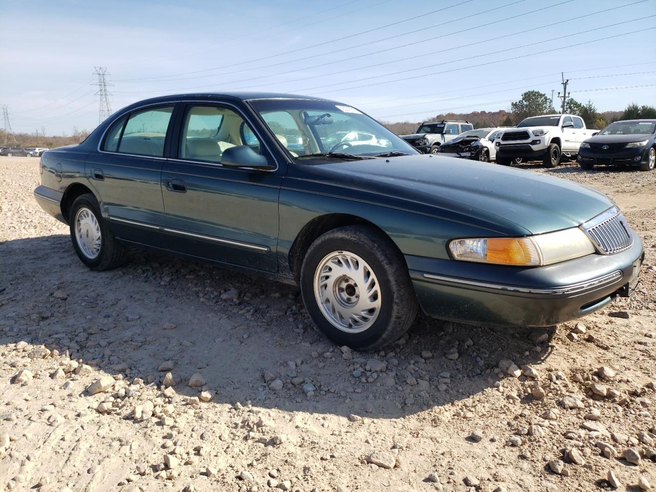 1995 Lincoln Continental Green vin: 1LNLM97V0SY745547