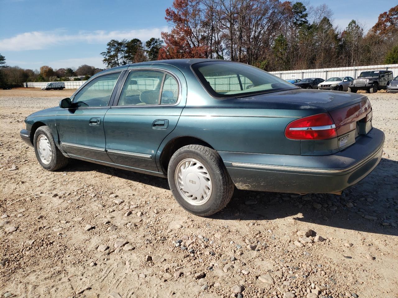 1995 Lincoln Continental Green vin: 1LNLM97V0SY745547