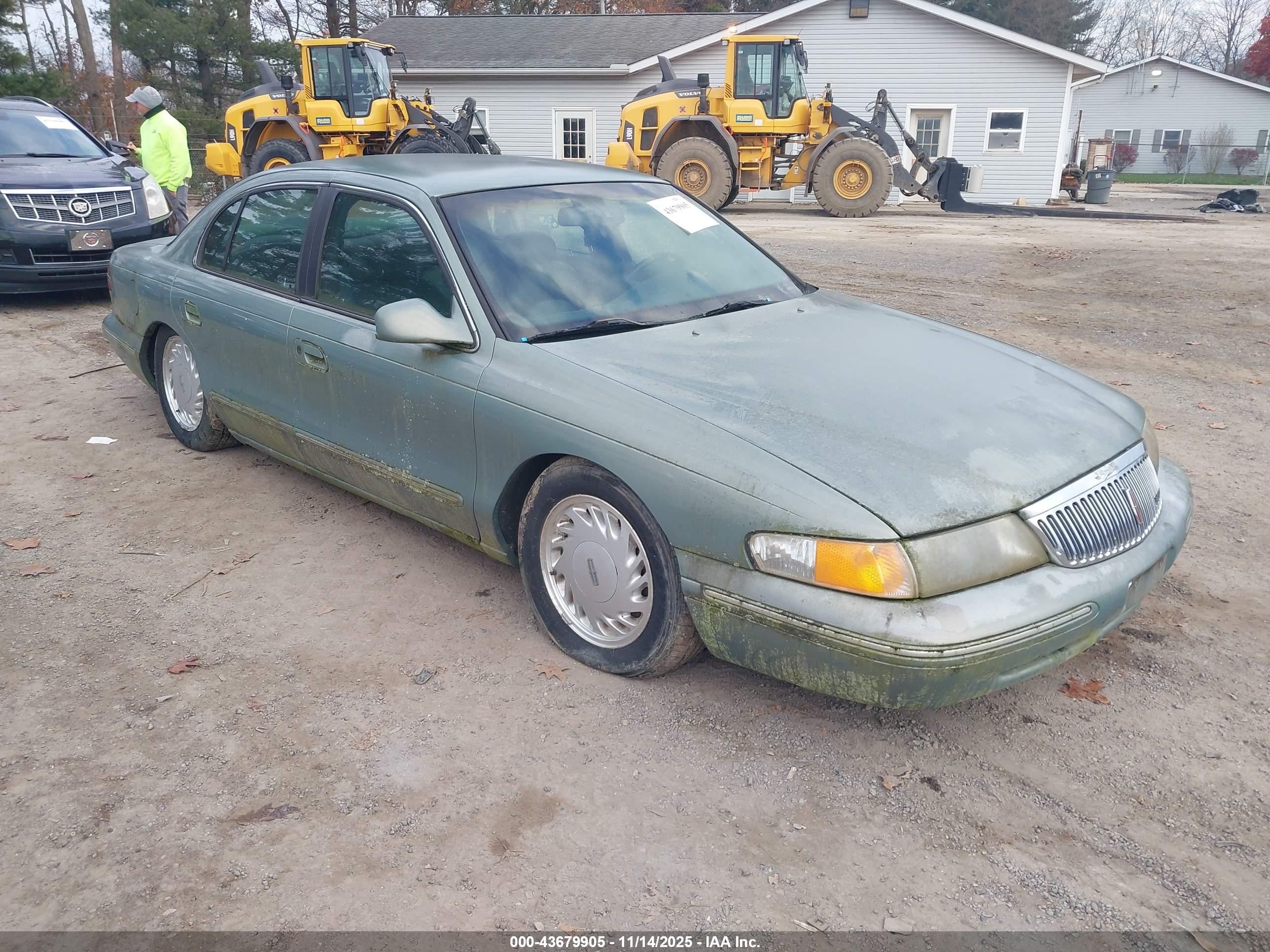 1995 Lincoln Continental   Light Blue vin: 1LNLM97V3SY706547