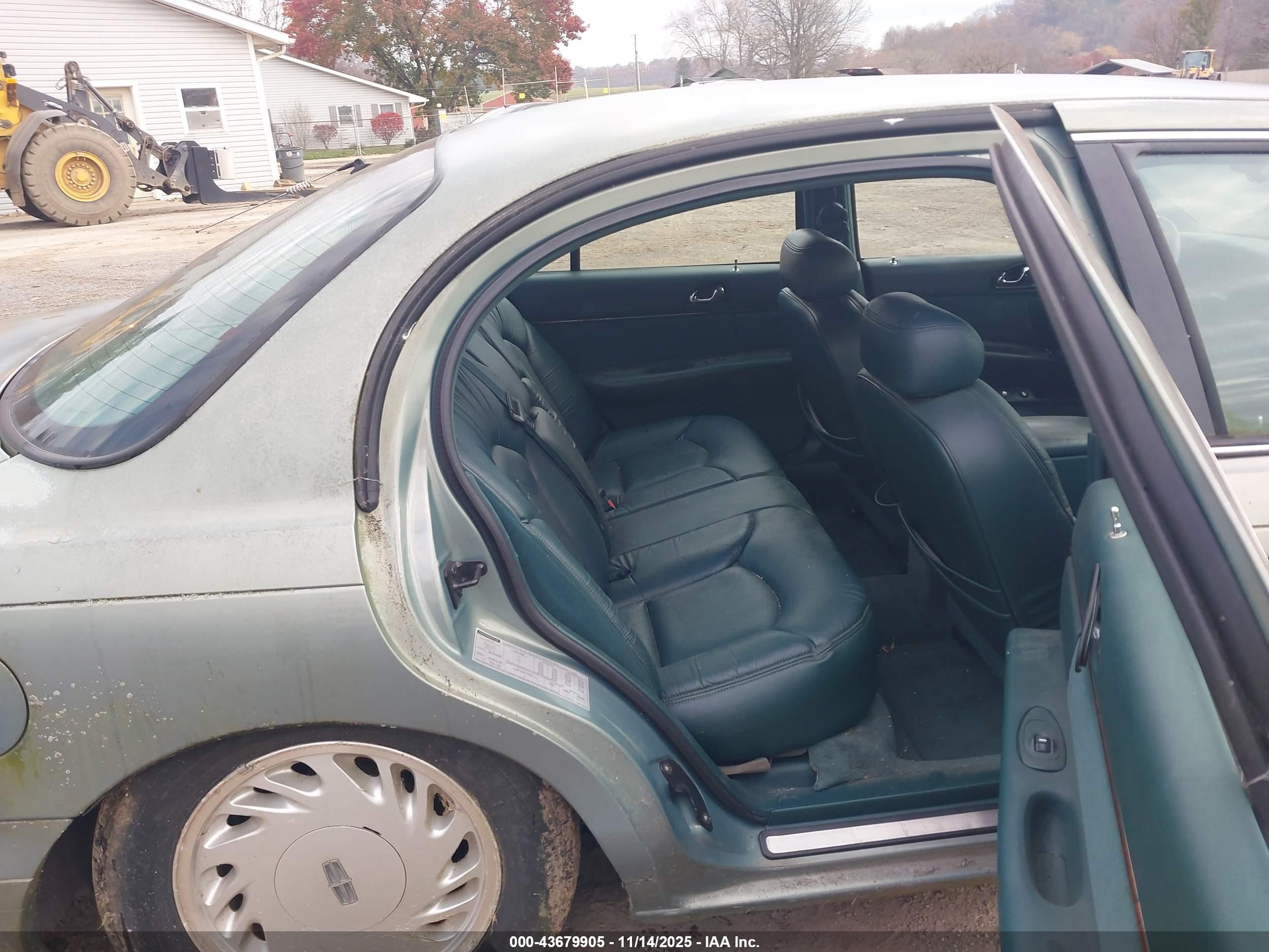 1995 Lincoln Continental   Light Blue vin: 1LNLM97V3SY706547
