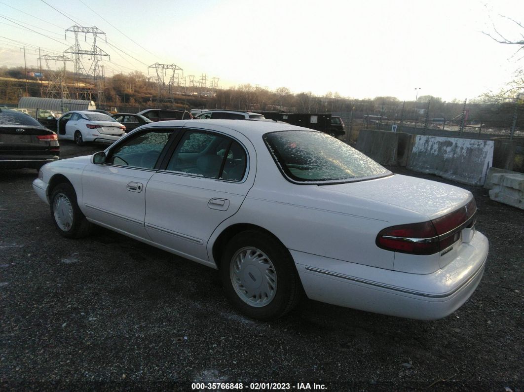 1995 Lincoln Continental   White vin: 1LNLM97V3SY765162