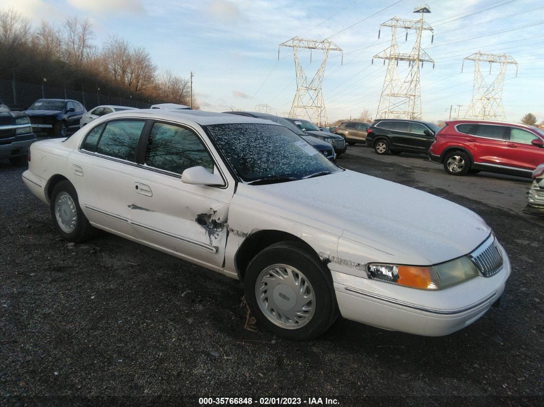 1995 Lincoln Continental   White vin: 1LNLM97V3SY765162