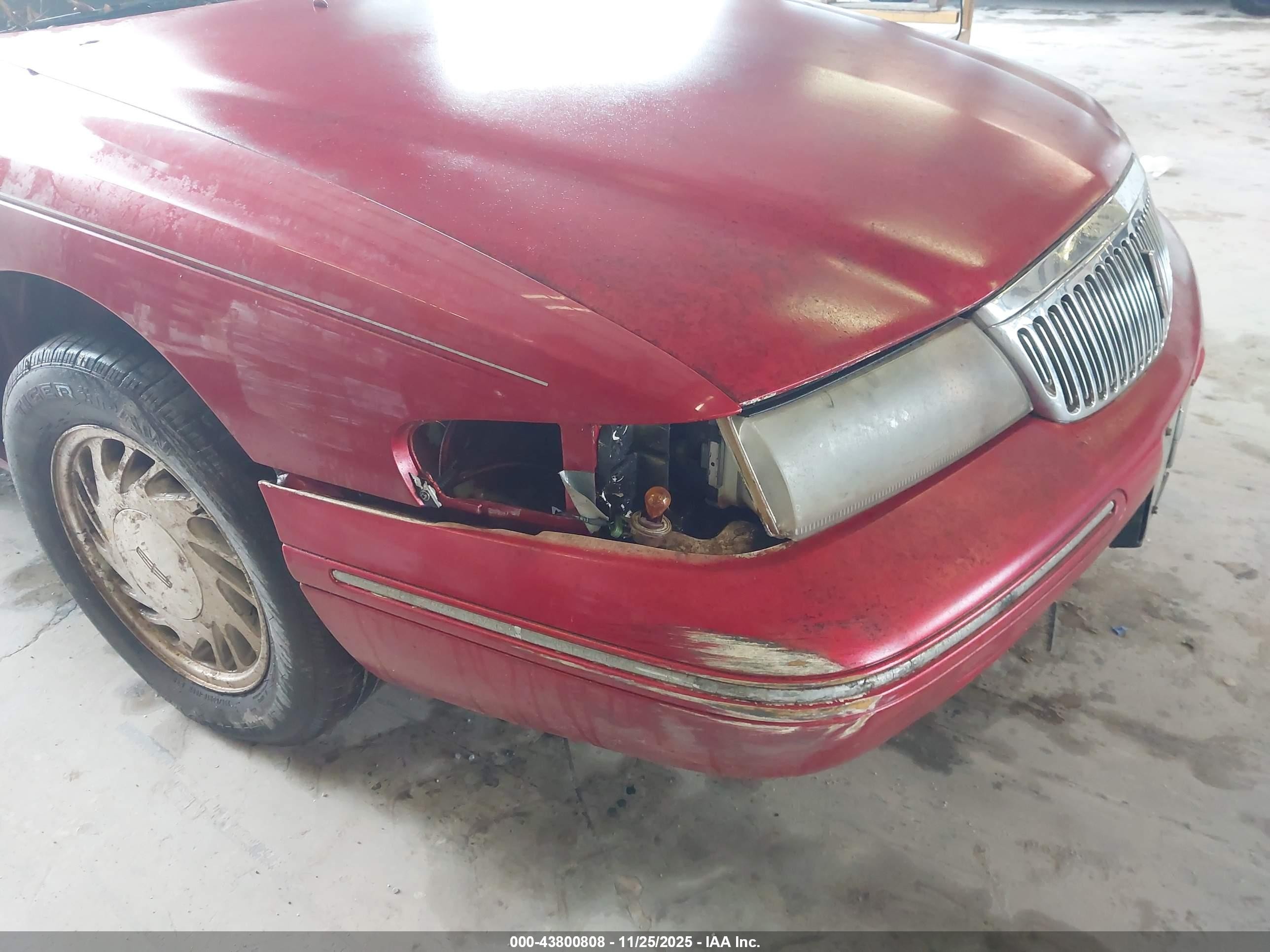 1997 Lincoln Continental   Red vin: 1LNLM97V3VY650906