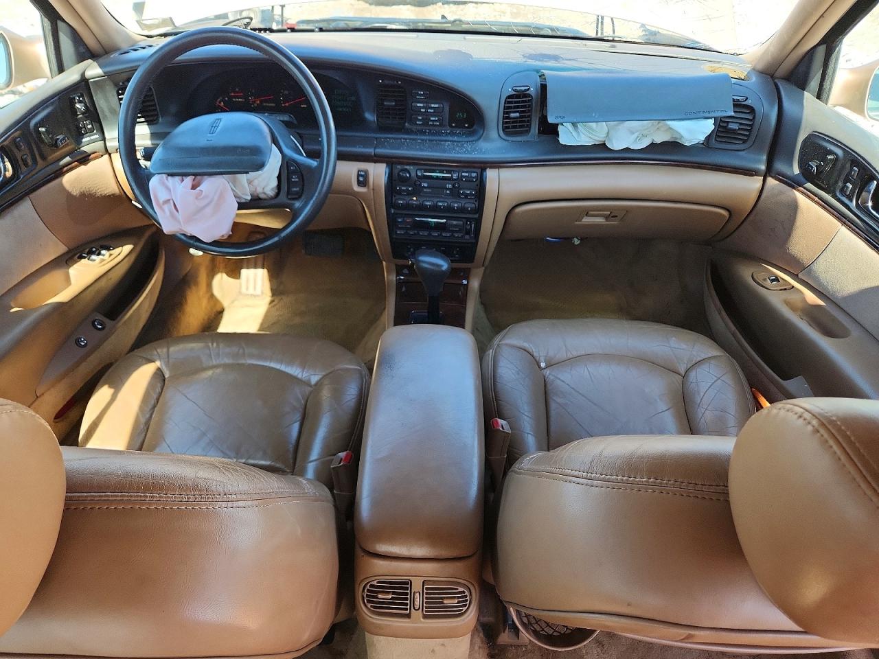 1996 Lincoln Continental Base Gold vin: 1LNLM97V6TY672329