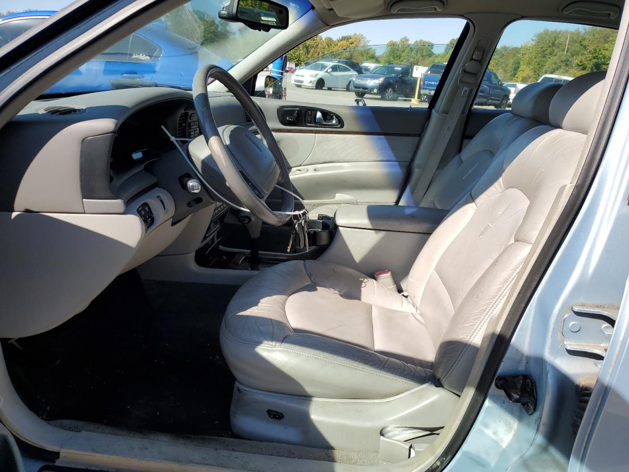 1997 Lincoln Continental Синий vin: 1LNLM97V7VY676473