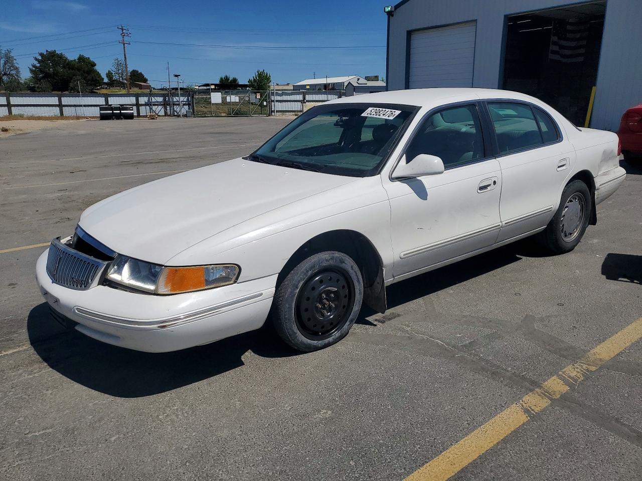 1995 Lincoln Continental White vin: 1LNLM97VXSY686264