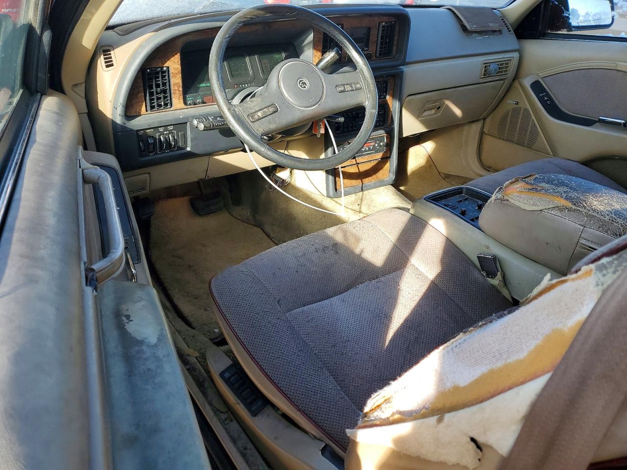 1987 Mercury Cougar Ls Burgundy vin: 1MEBM60F2HH688499