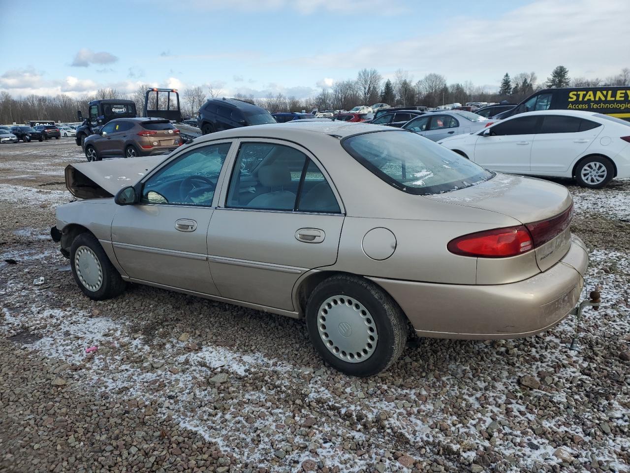 1999 Mercury Tracer Gs Tan vin: 1MEFM10P7XW618584