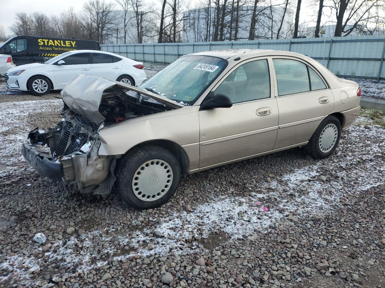 1999 Mercury Tracer Gs Tan vin: 1MEFM10P7XW618584