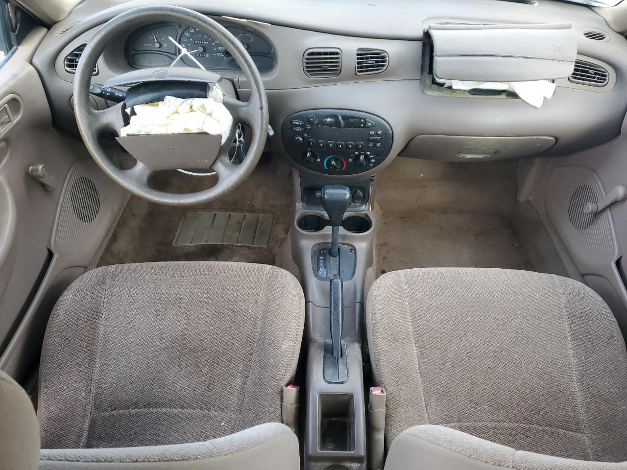 1999 Mercury Tracer Gs Tan vin: 1MEFM10P7XW618584