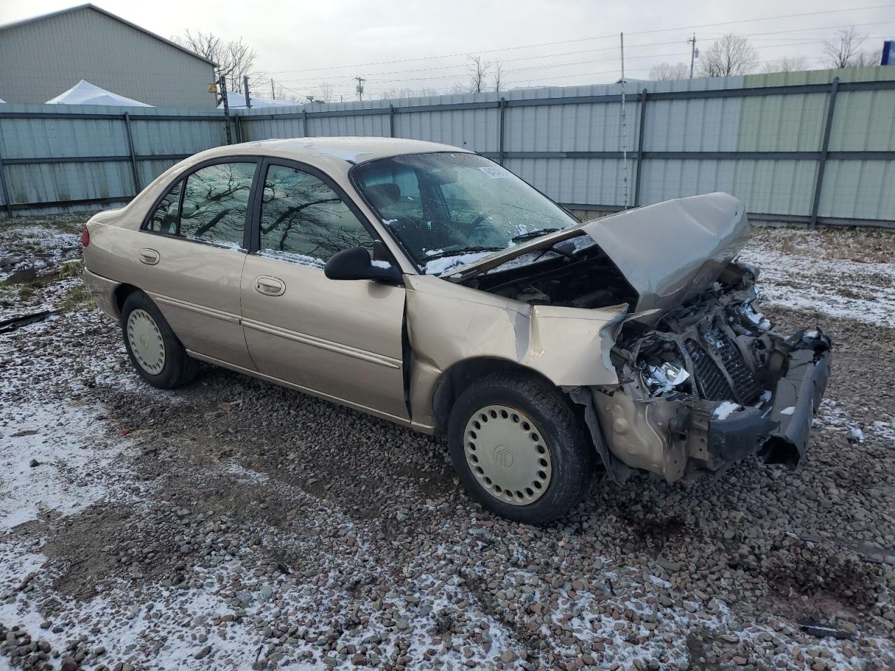 1999 Mercury Tracer Gs Tan vin: 1MEFM10P7XW618584