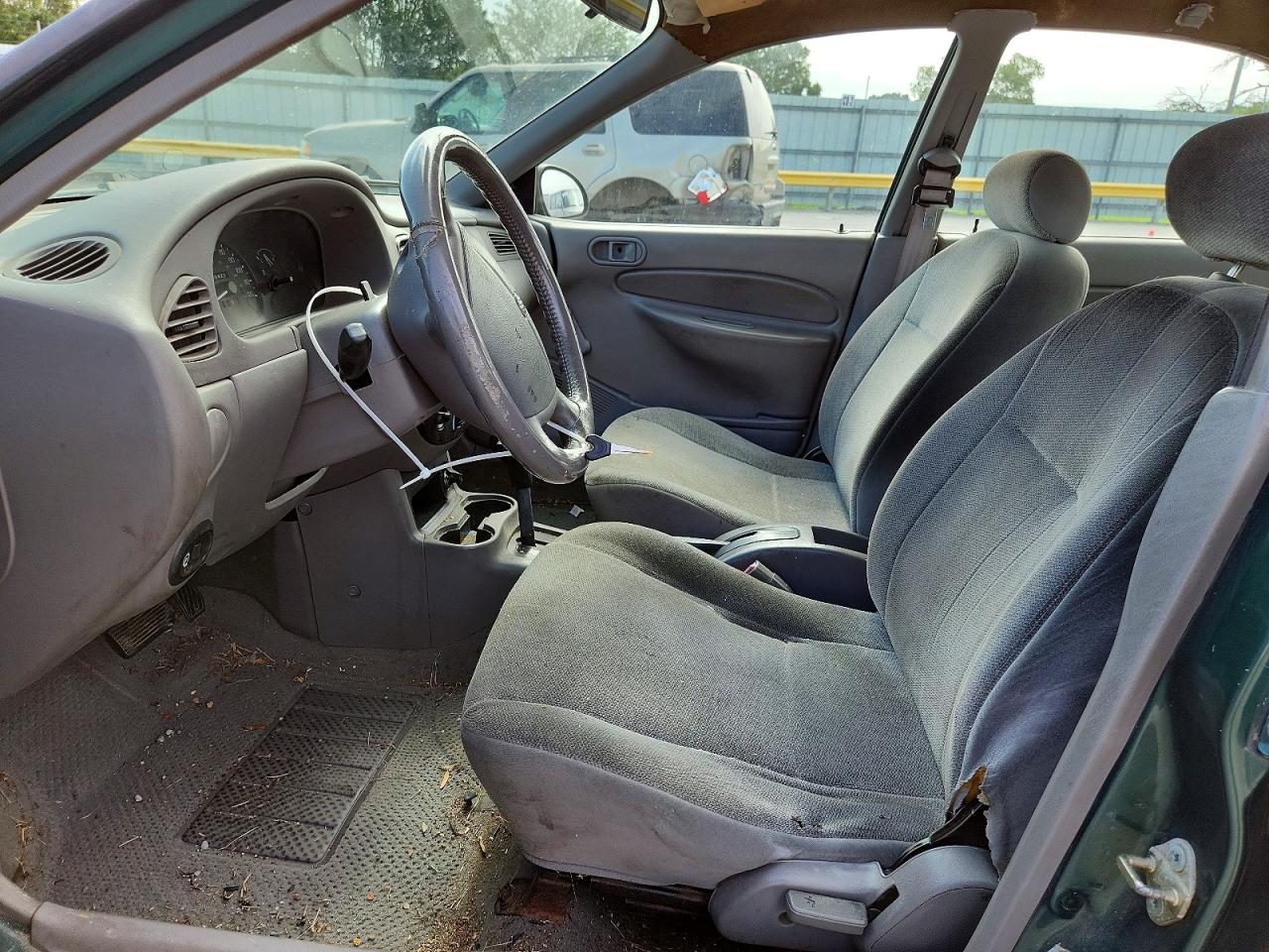1999 Mercury Tracer Gs Green vin: 1MEFM10PXXW600533