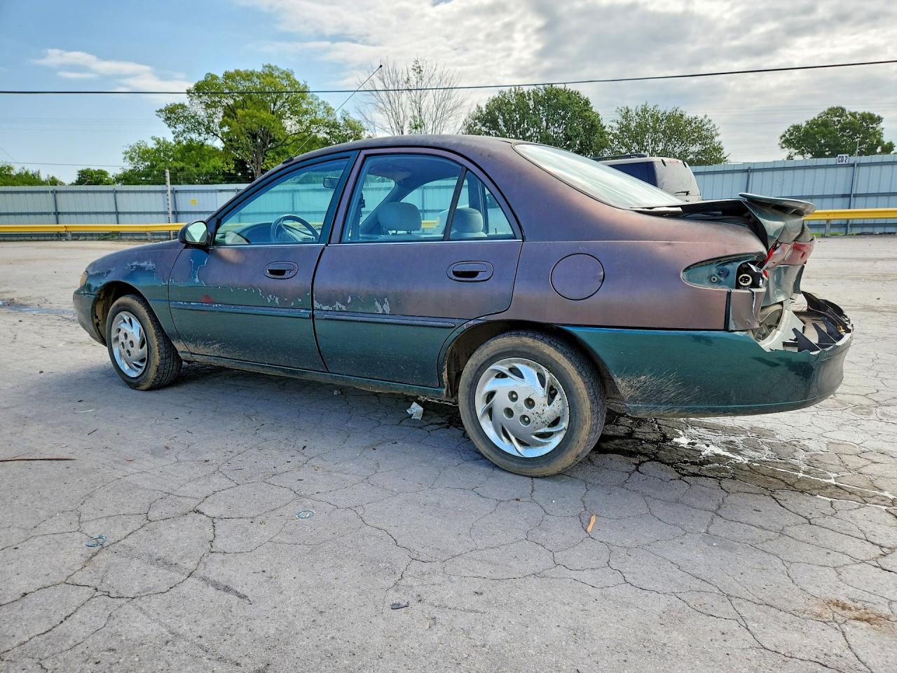 1999 Mercury Tracer Gs Green vin: 1MEFM10PXXW600533