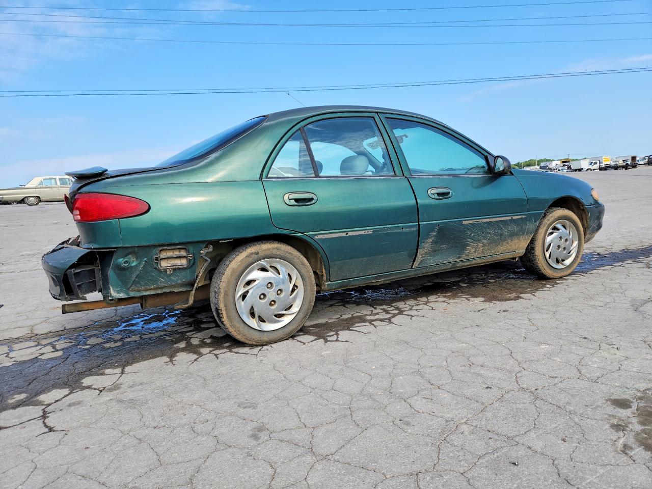 1999 Mercury Tracer Gs Green vin: 1MEFM10PXXW600533