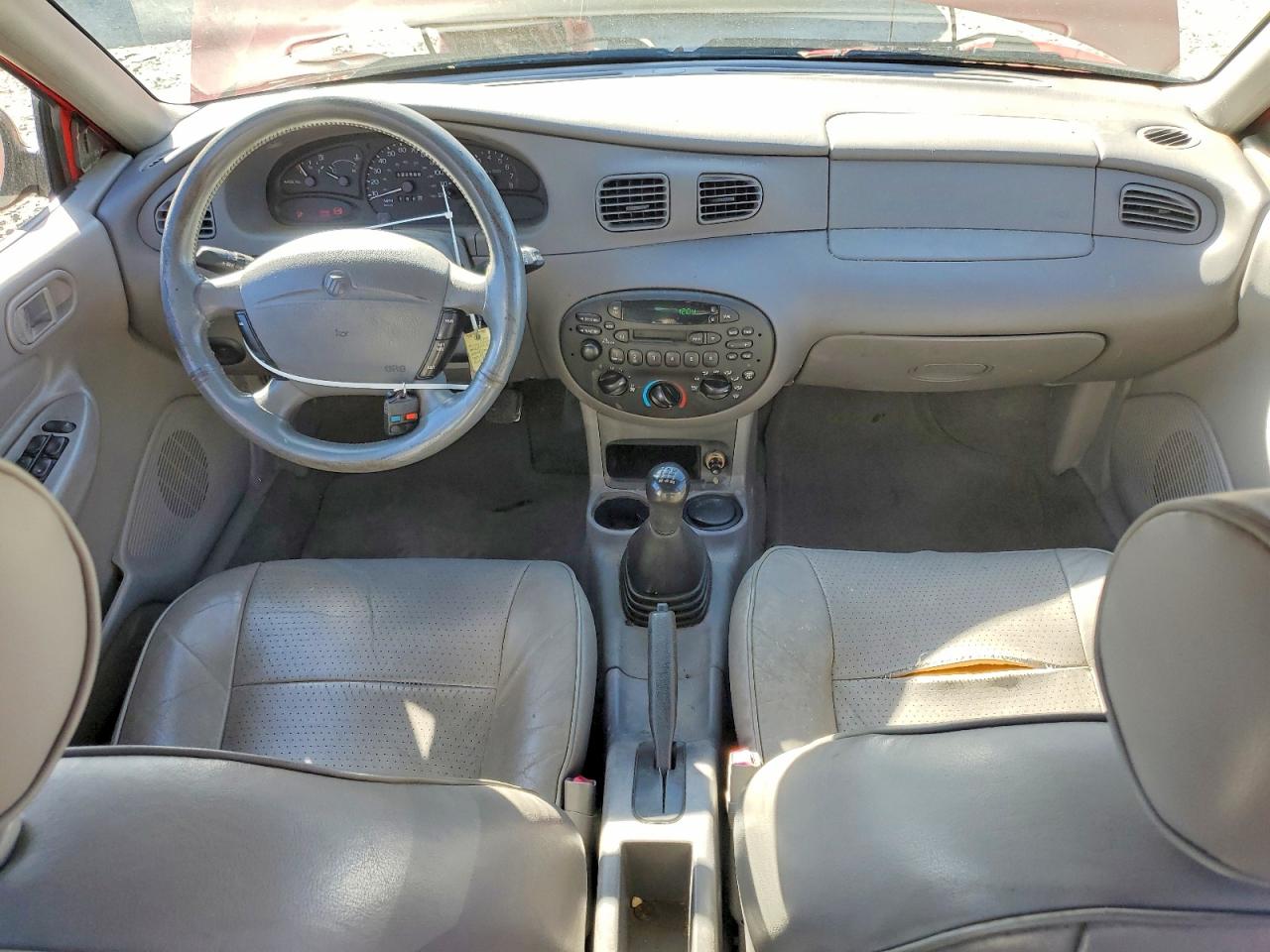 1999 Mercury Tracer Ls Red vin: 1MEFM13P3XW614110