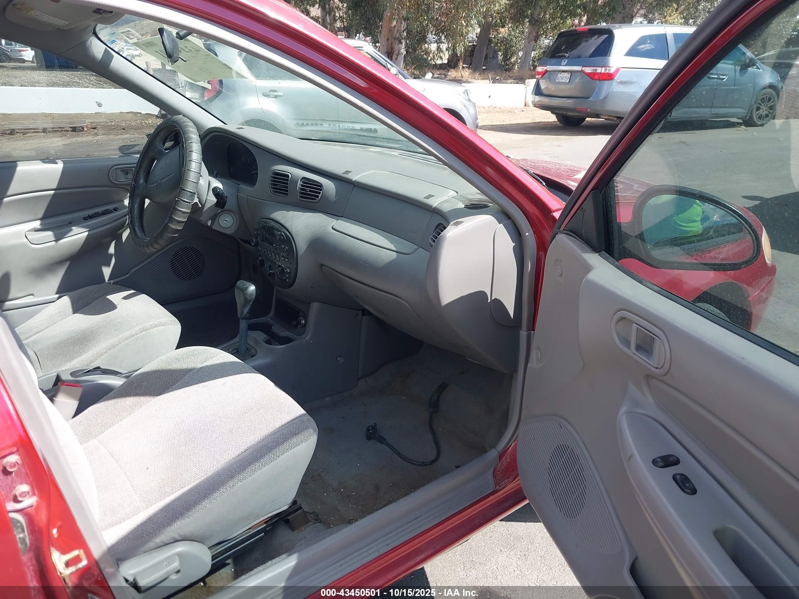 1999 Mercury Tracer Ls Red vin: 1MEFM13P9XW621255