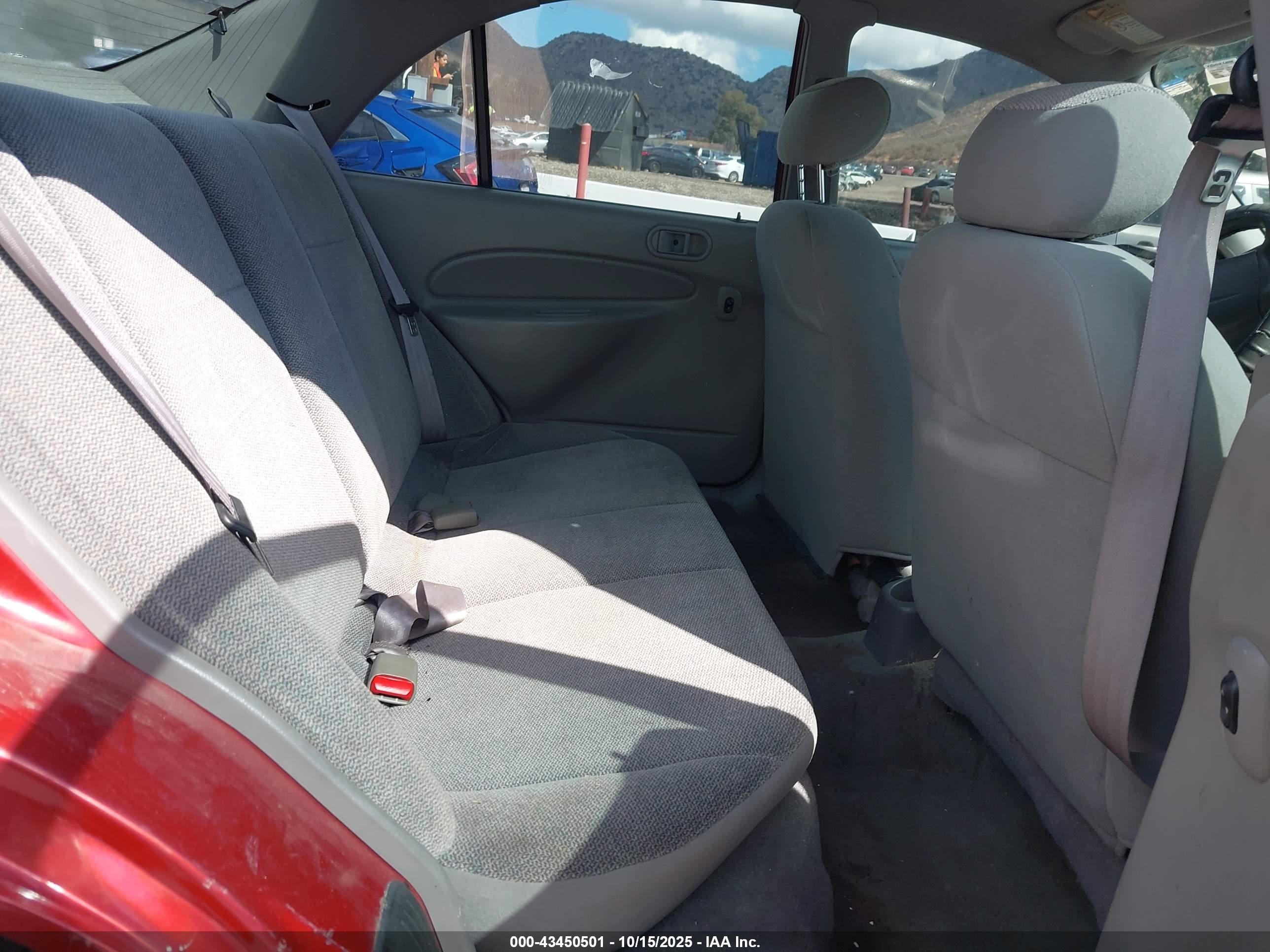 1999 Mercury Tracer Ls Red vin: 1MEFM13P9XW621255