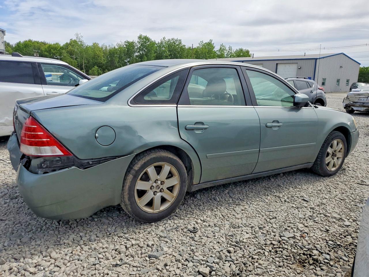 2005 Mercury Montego Luxury Green vin: 1MEFM40115G627317