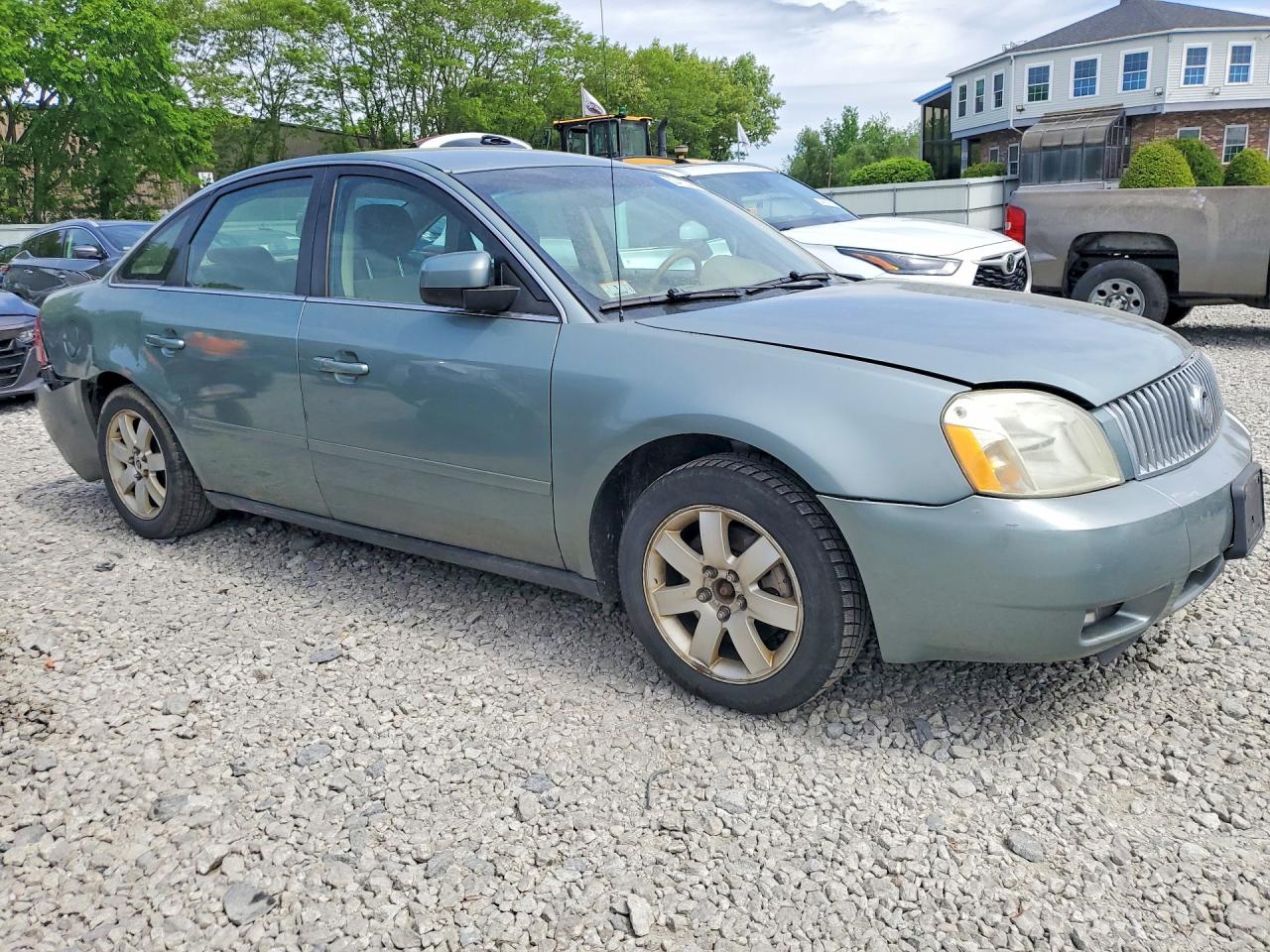 2005 Mercury Montego Luxury Green vin: 1MEFM40115G627317