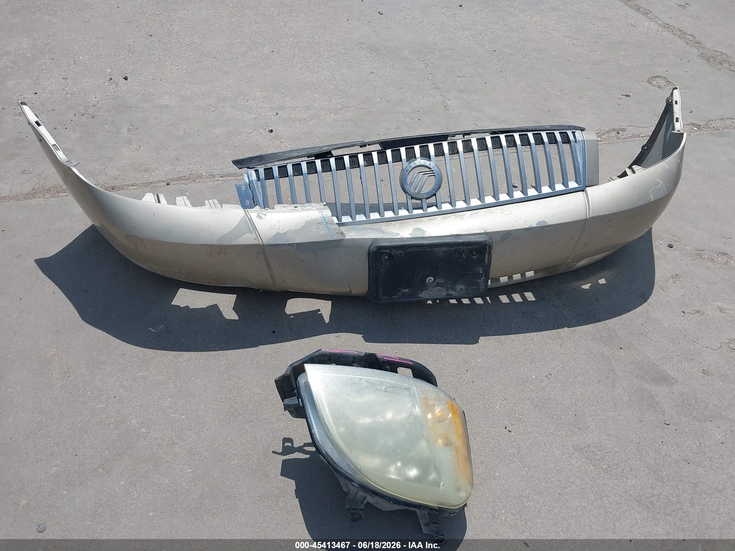 2006 Mercury Montego Luxury Золотой vin: 1MEFM40176G615433