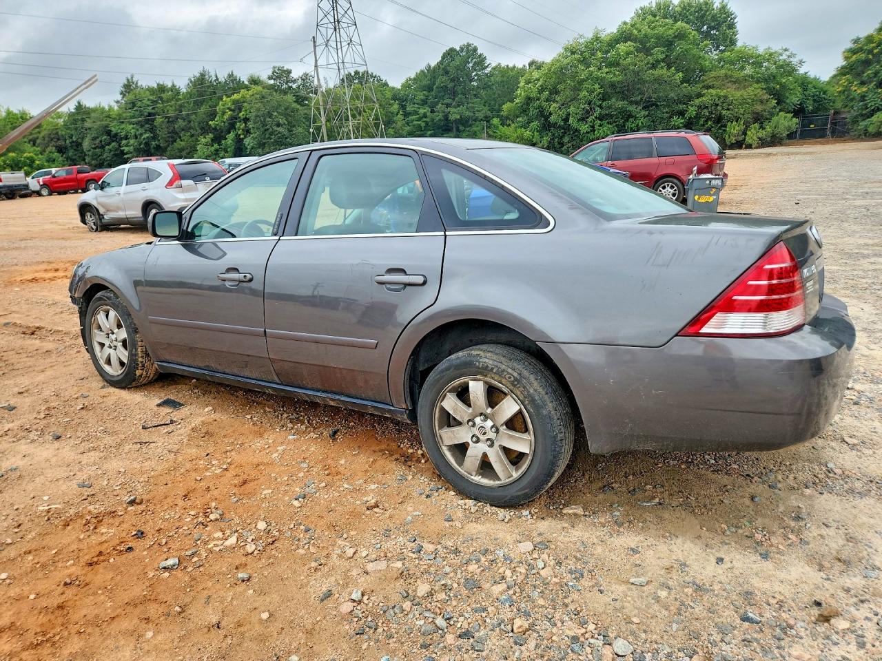 2005 Mercury Montego Luxury Gray vin: 1MEFM40195G609244