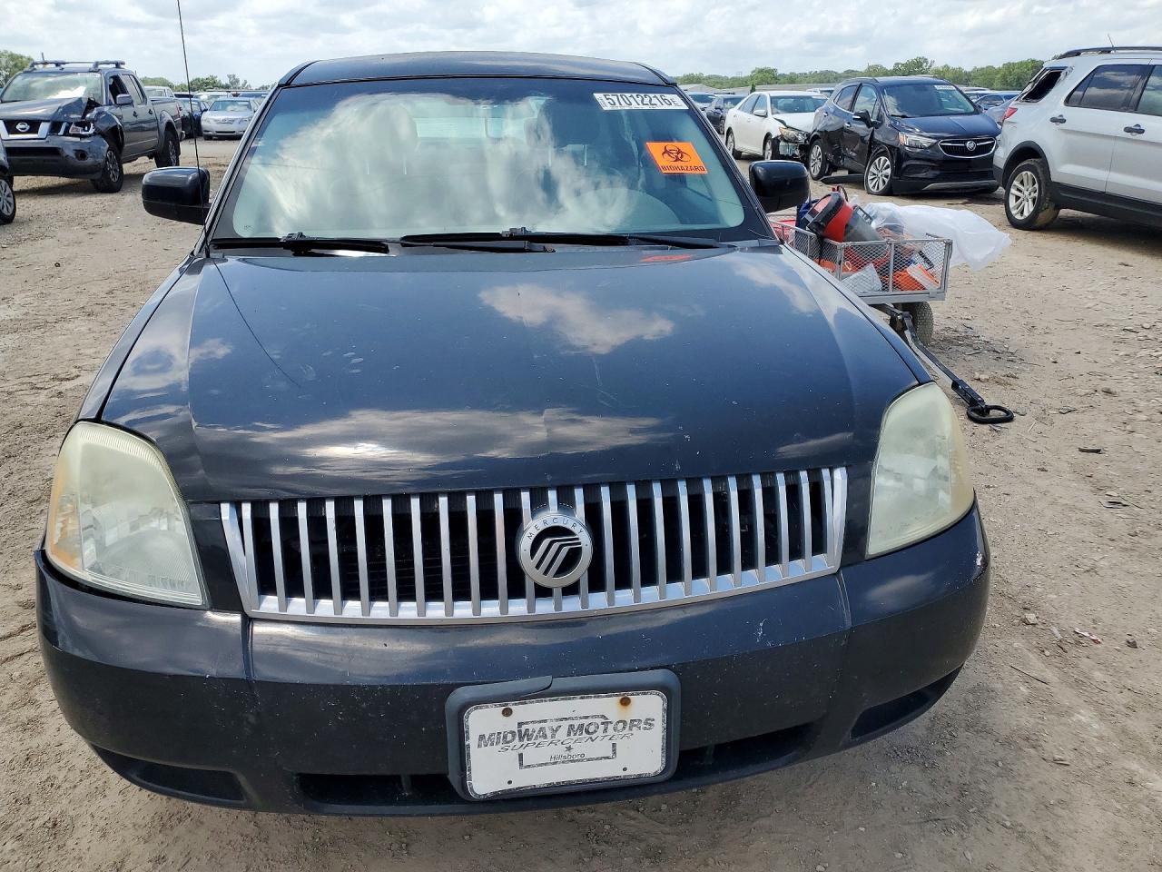 2006 Mercury Montego Luxury Black vin: 1MEFM40196G605650