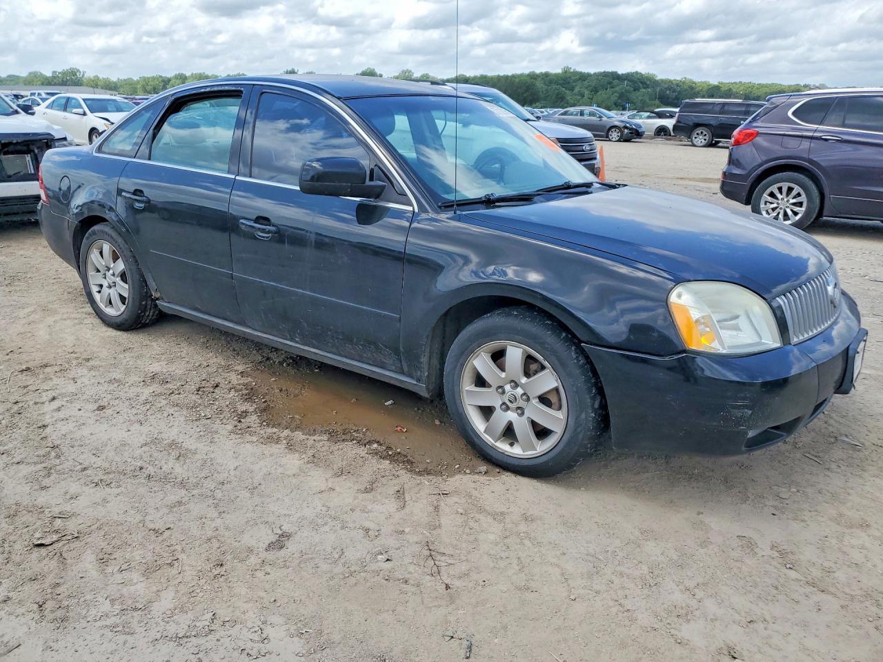 2006 Mercury Montego Luxury Black vin: 1MEFM40196G605650
