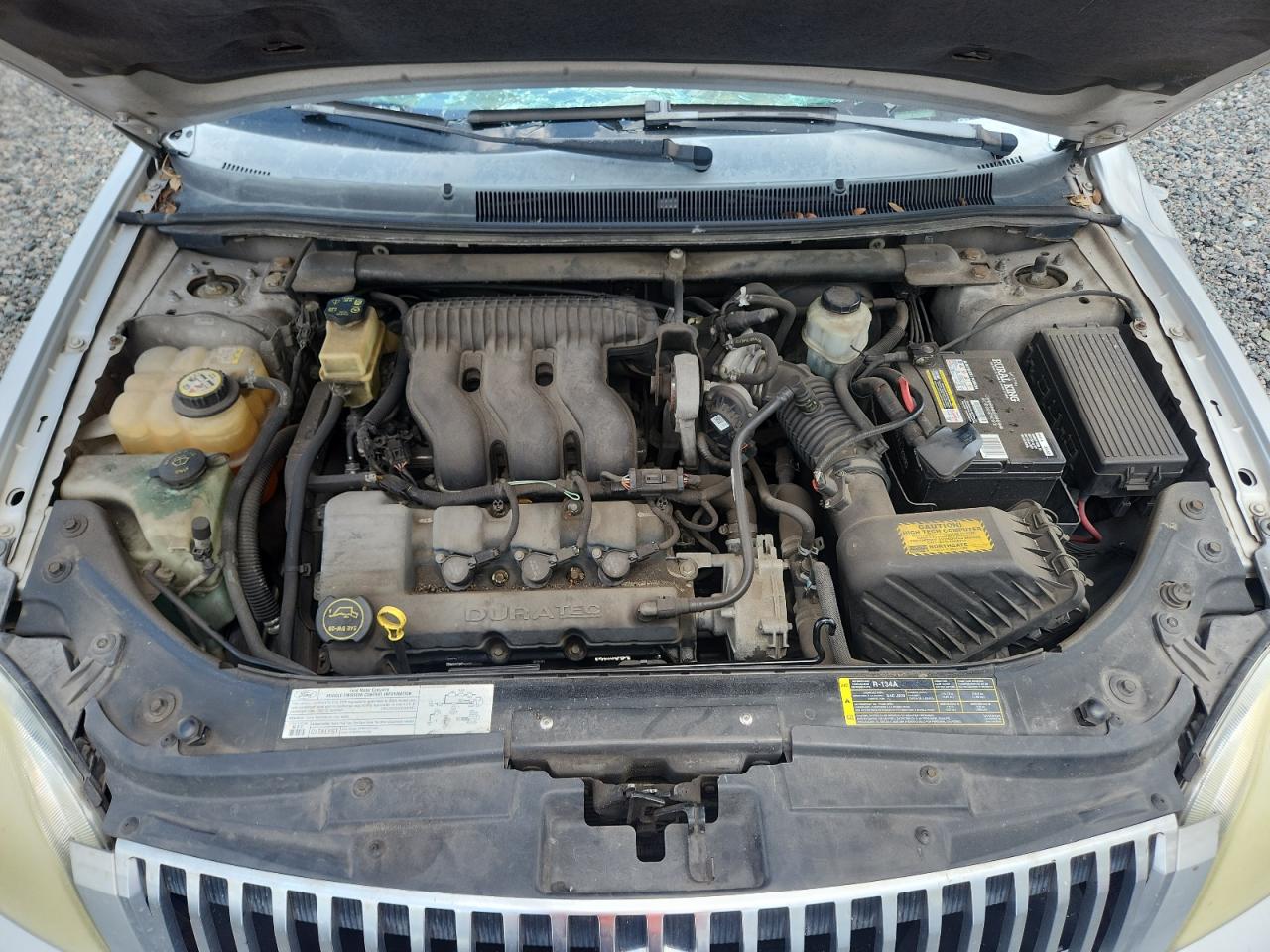 2005 Mercury Montego Luxury Серебряный vin: 1MEFM41165G603755