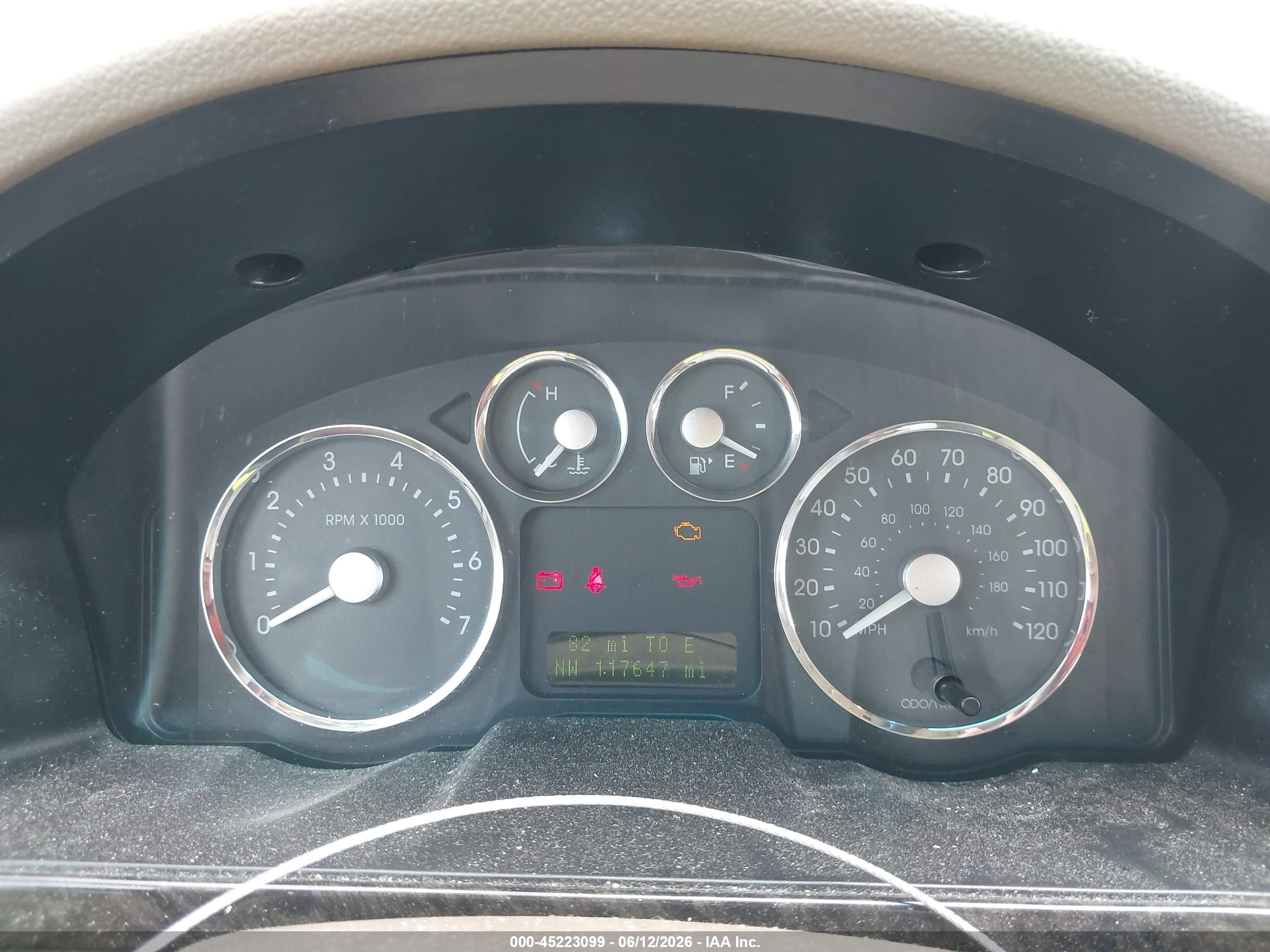 2005 Mercury Montego Premier Черный vin: 1MEFM42155G617192