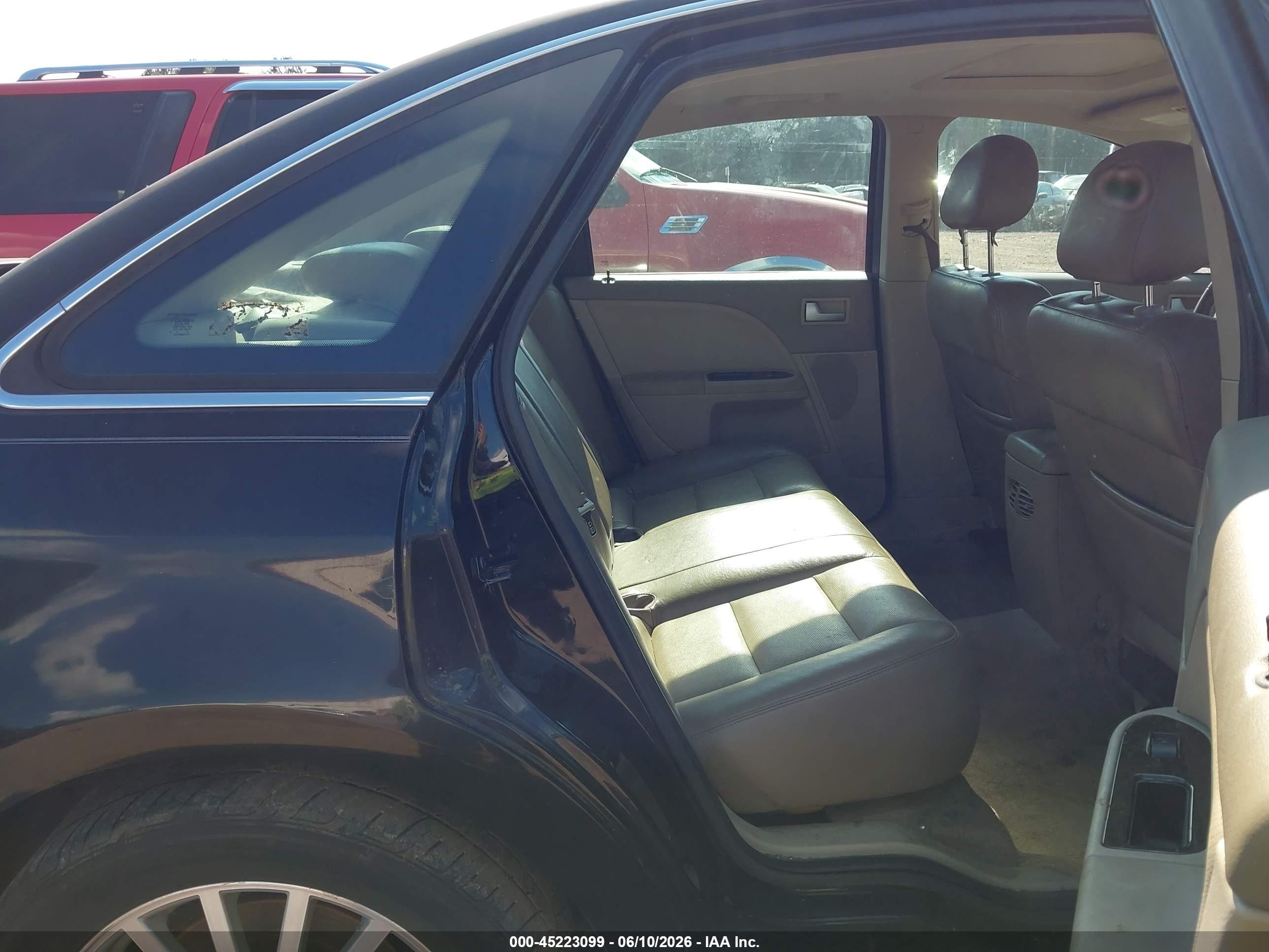 2005 Mercury Montego Premier Черный vin: 1MEFM42155G617192