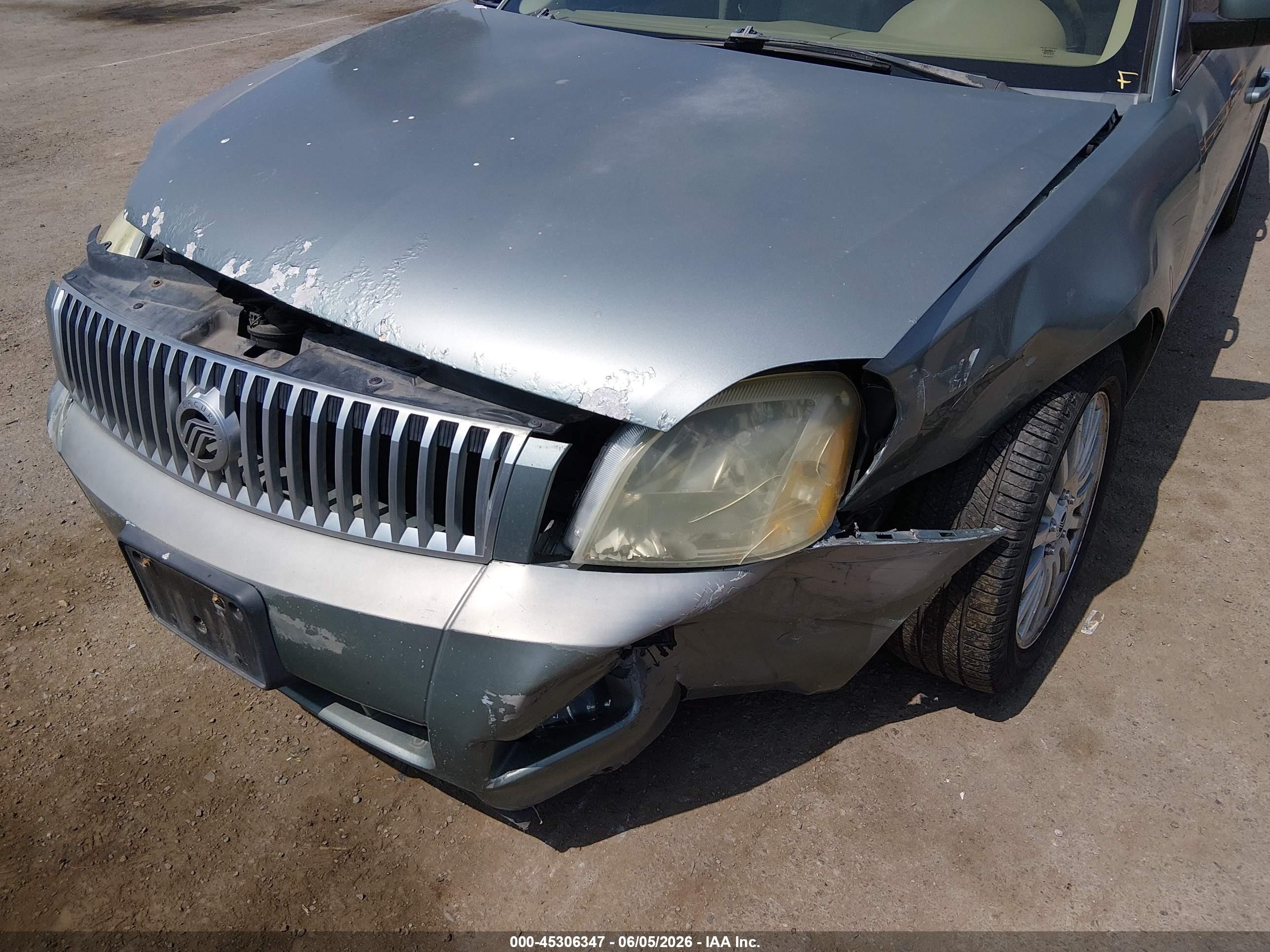 2005 Mercury Montego Premier Серый vin: 1MEFM42185G627876