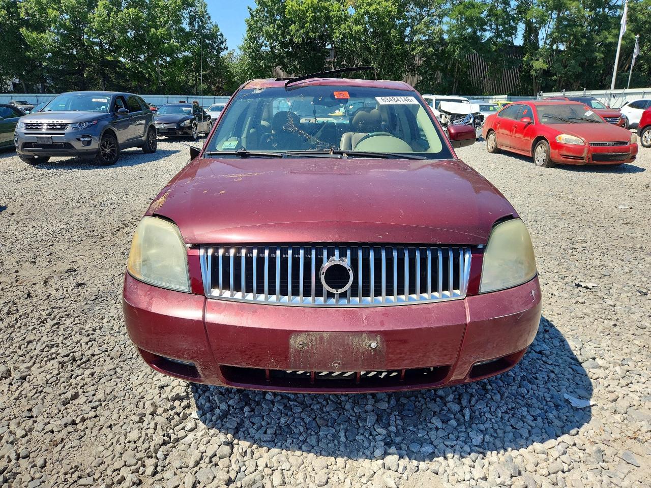 2005 Mercury Montego Premier Burgundy vin: 1MEFM43115G622713