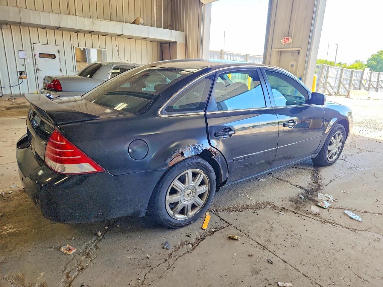 2005 Mercury Montego Premier Черный vin: 1MEFM43165G619984