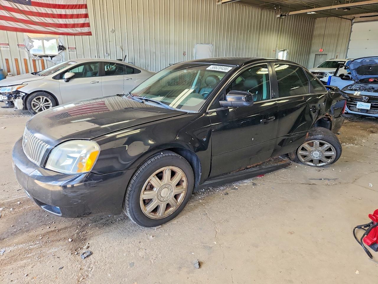 2005 Mercury Montego Premier Черный vin: 1MEFM43165G619984