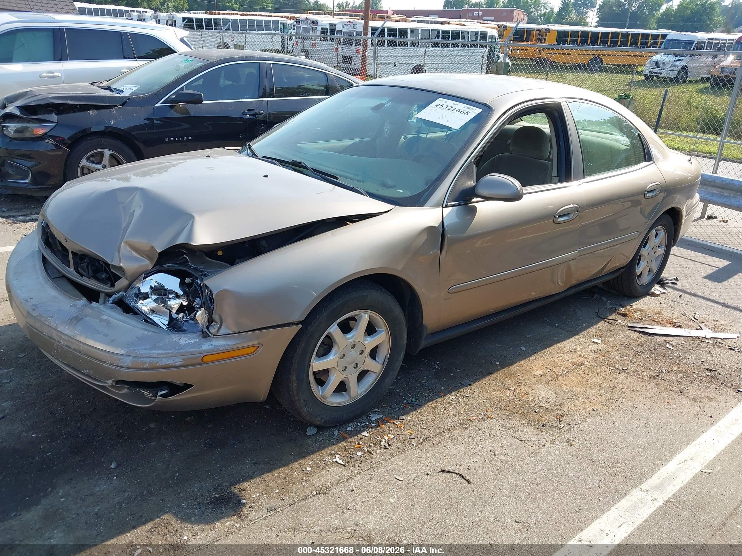 2003 Mercury Sable Gs Gold vin: 1MEFM50203A611558