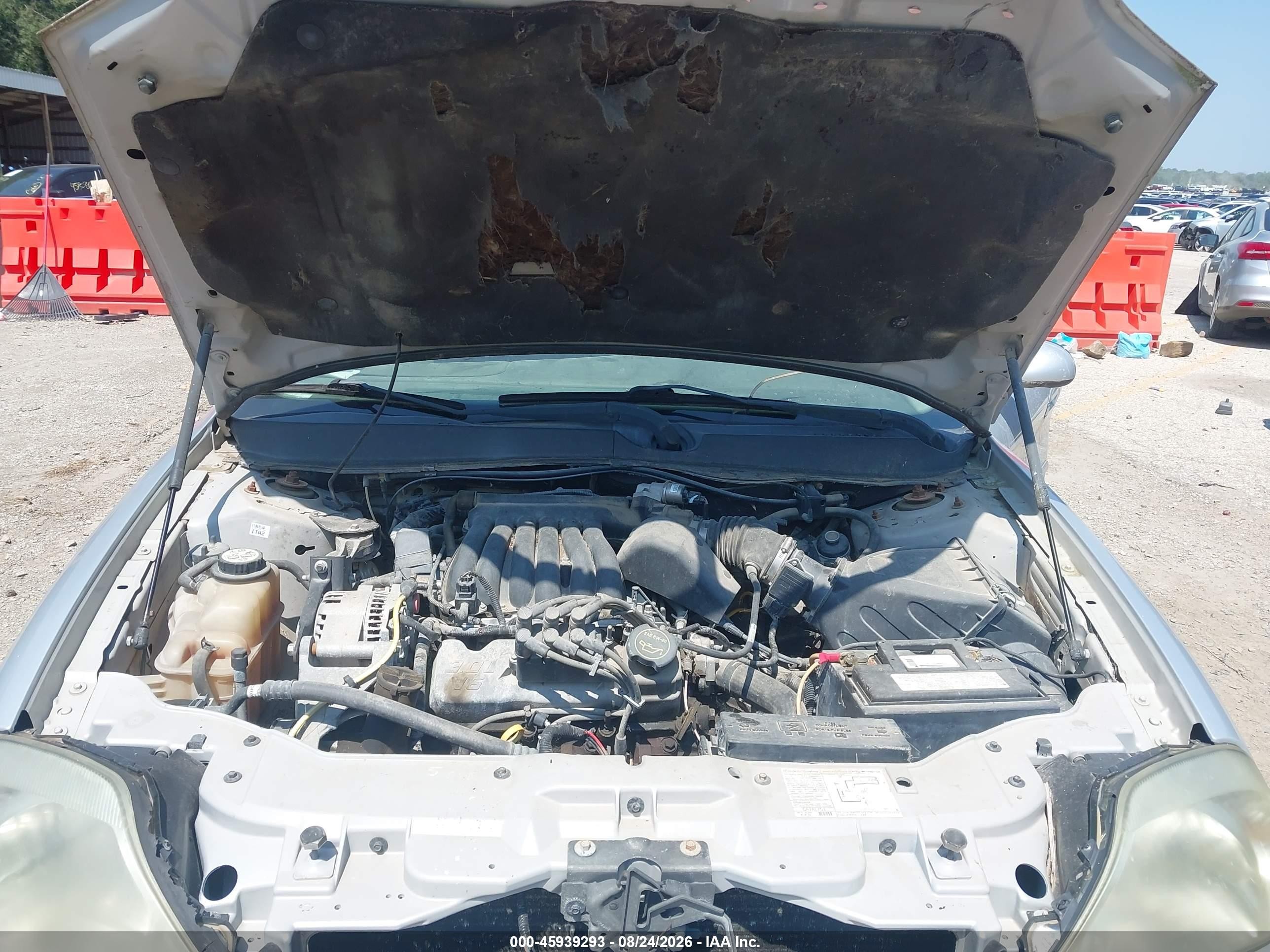 2003 Mercury Sable Gs Silver vin: 1MEFM50233A617497