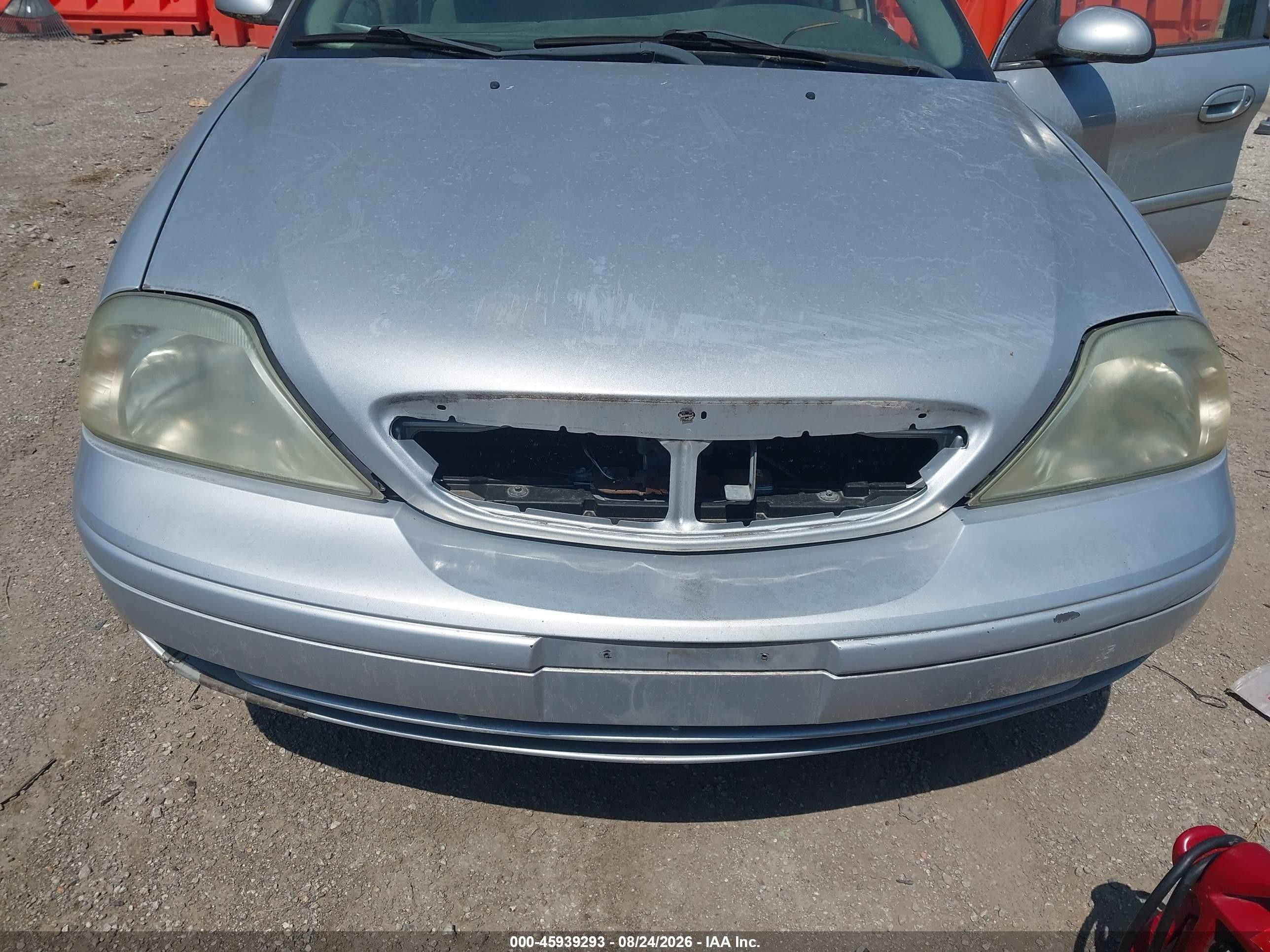 2003 Mercury Sable Gs Silver vin: 1MEFM50233A617497