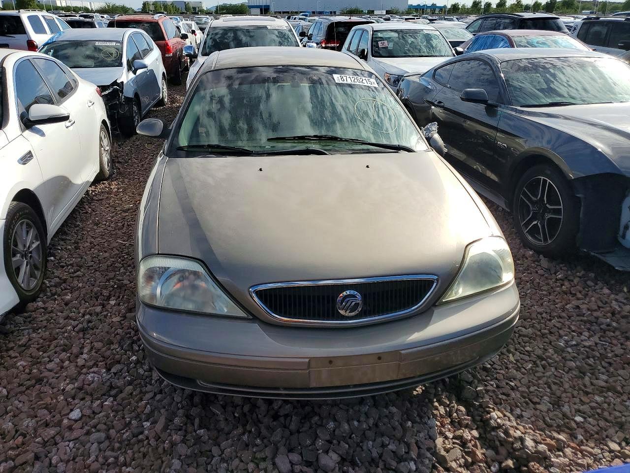 2003 Mercury Sable Gs Tan vin: 1MEFM50263A617994