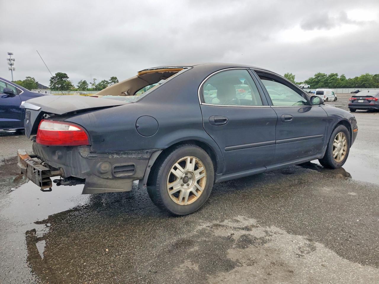 2005 Mercury Sable Gs Black vin: 1MEFM50275A602536
