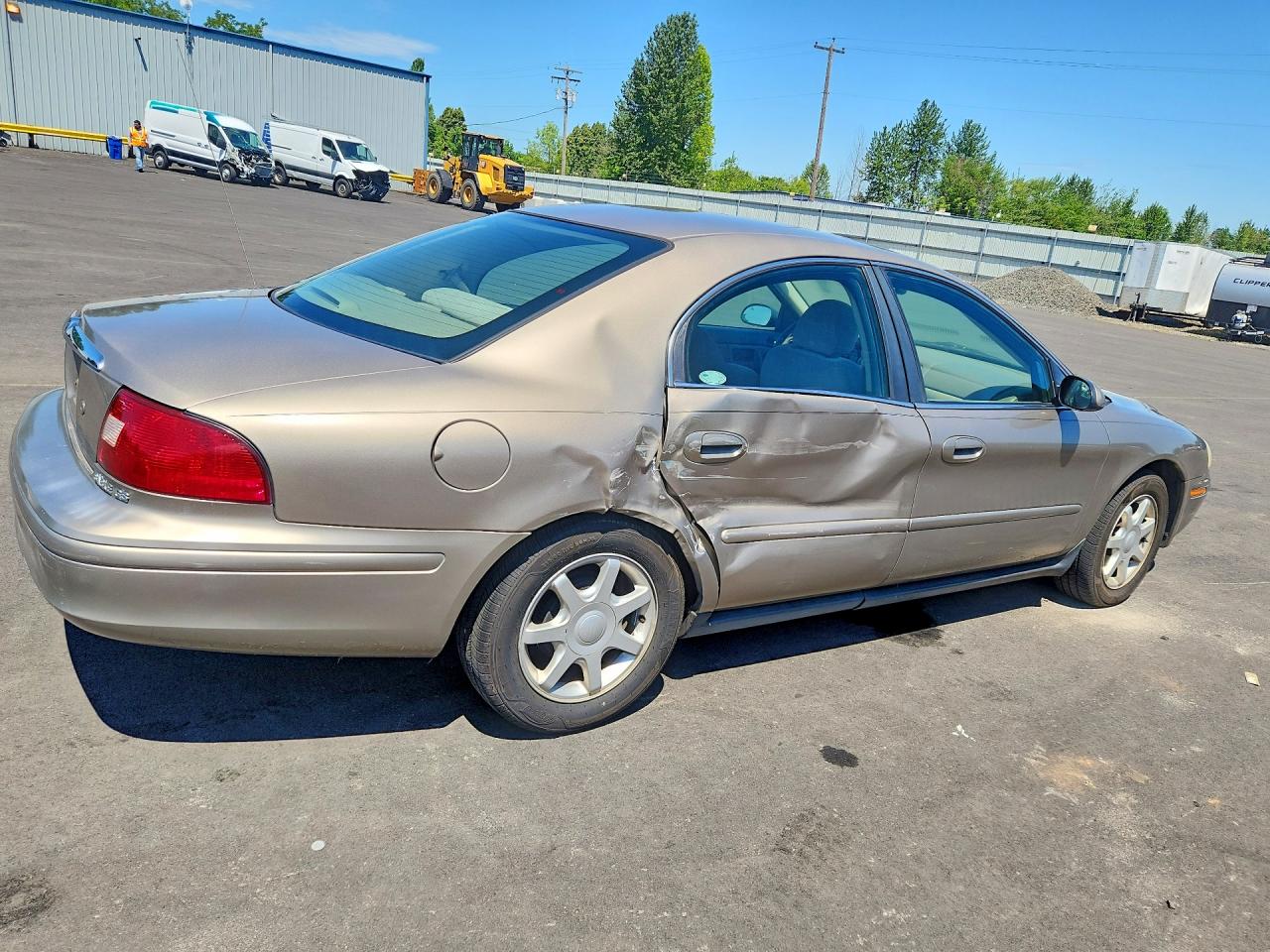 2003 Mercury Sable Gs Желто-коричневый vin: 1MEFM50293A619609