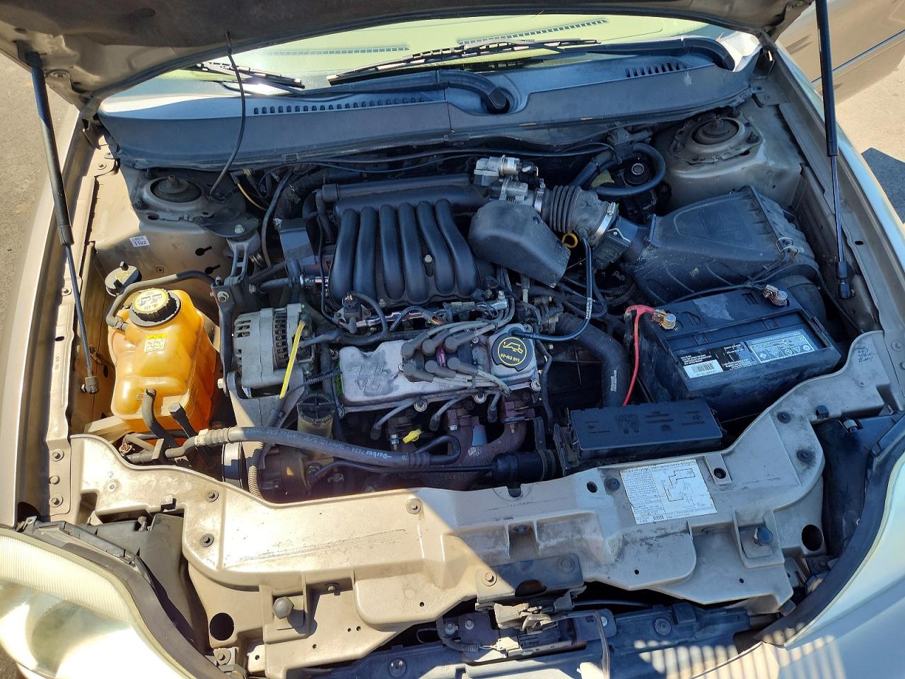 2003 Mercury Sable Gs Желто-коричневый vin: 1MEFM50293A619609