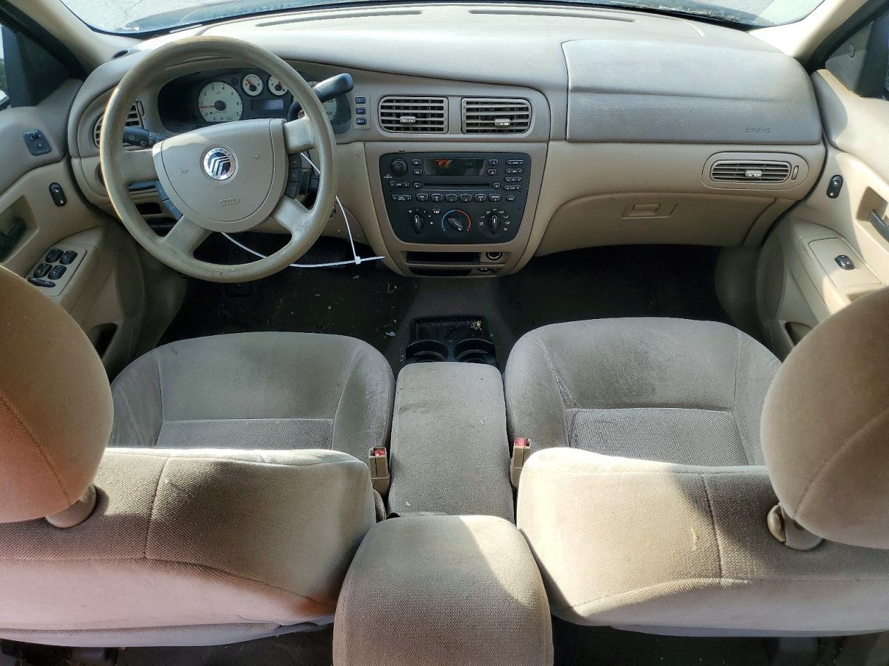 2005 Mercury Sable Gs Burgundy vin: 1MEFM502X5A625471