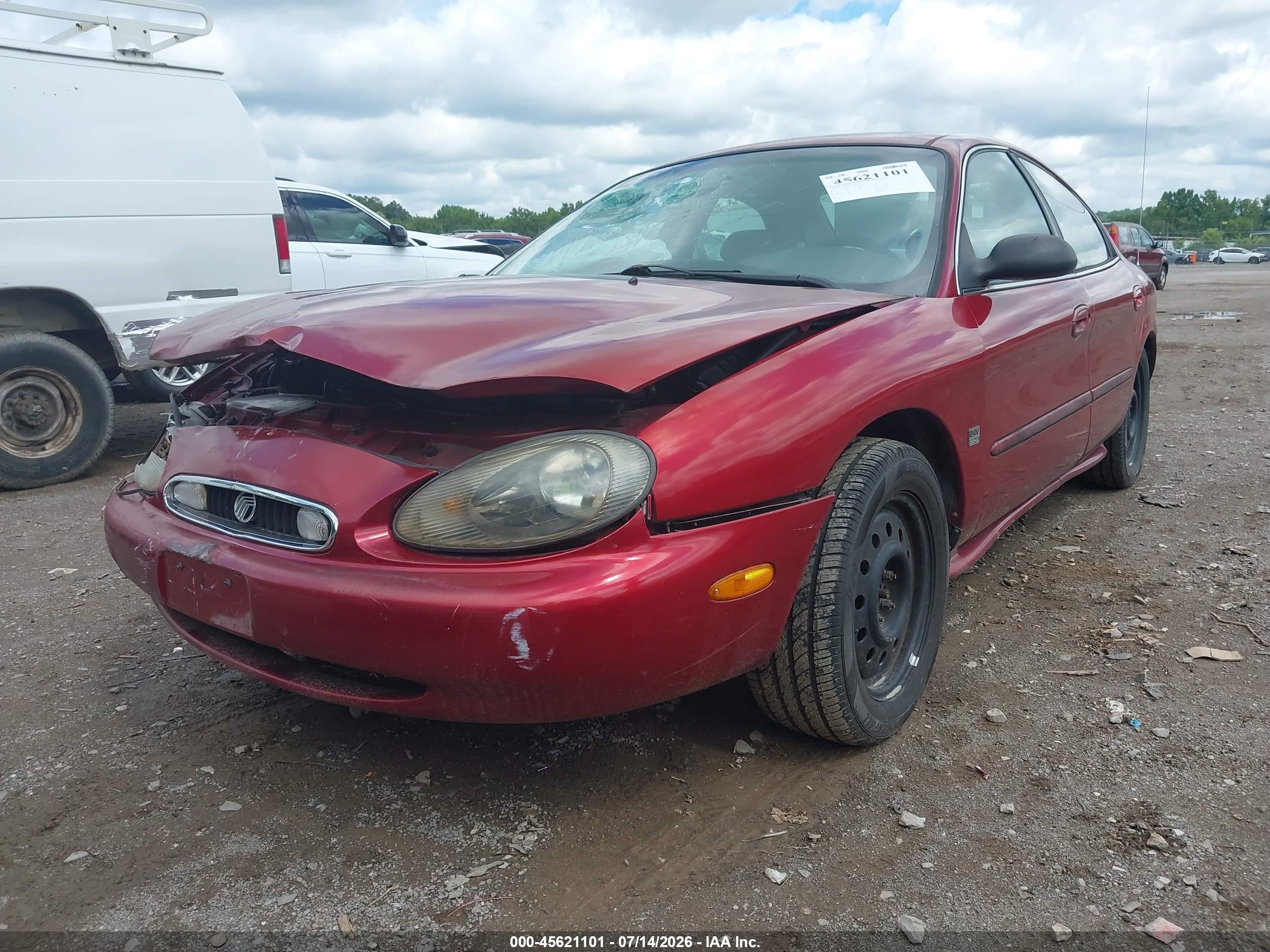 1999 Mercury Sable Gs Red vin: 1MEFM50S1XA620890