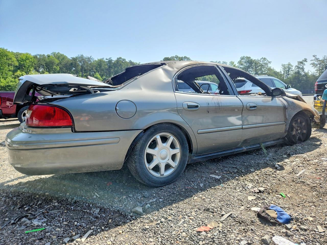 2003 Mercury Sable Gs Зеленый vin: 1MEFM50U03A627194