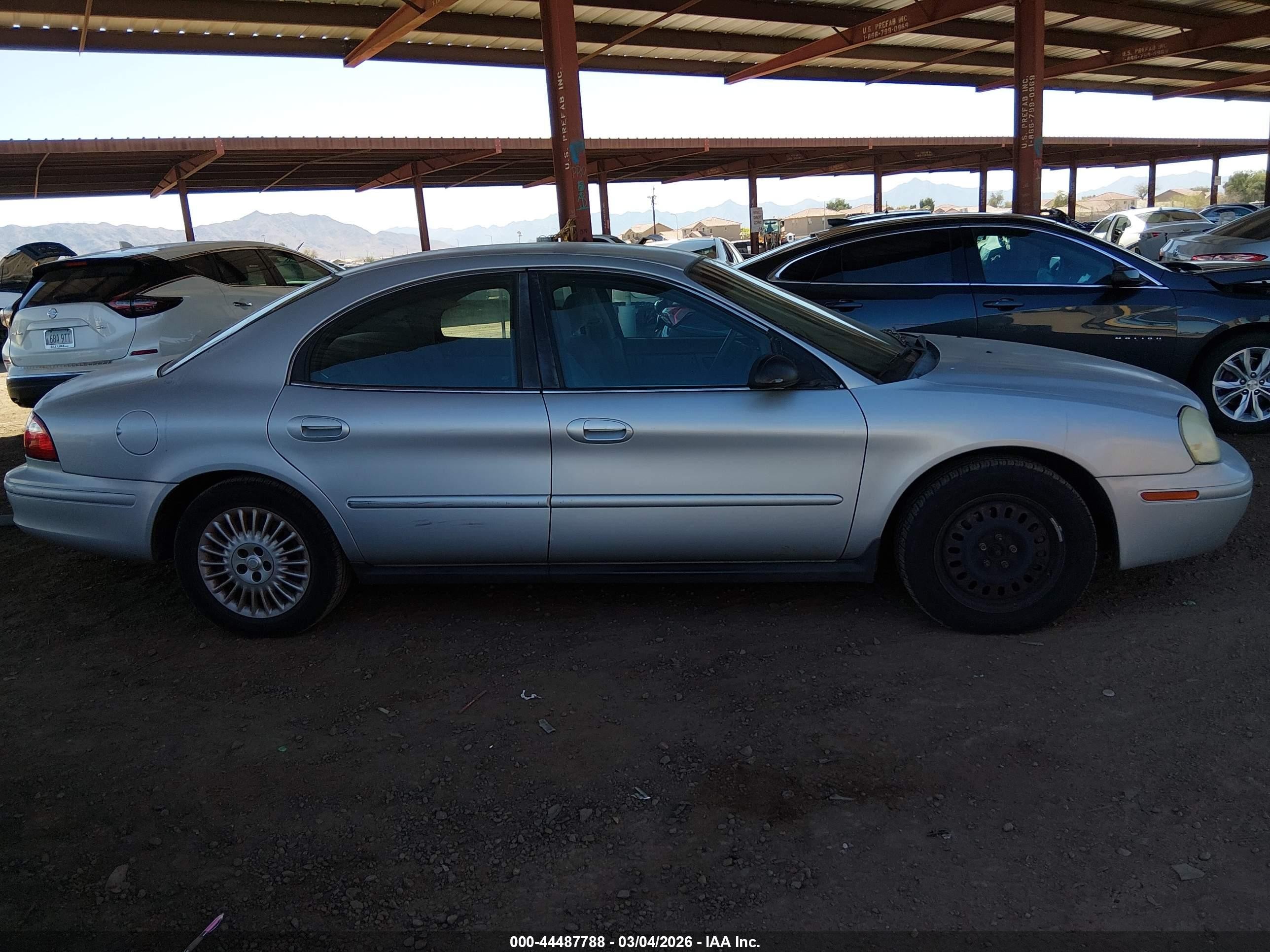 2004 Mercury Sable Gs Silver vin: 1MEFM50U04A628542