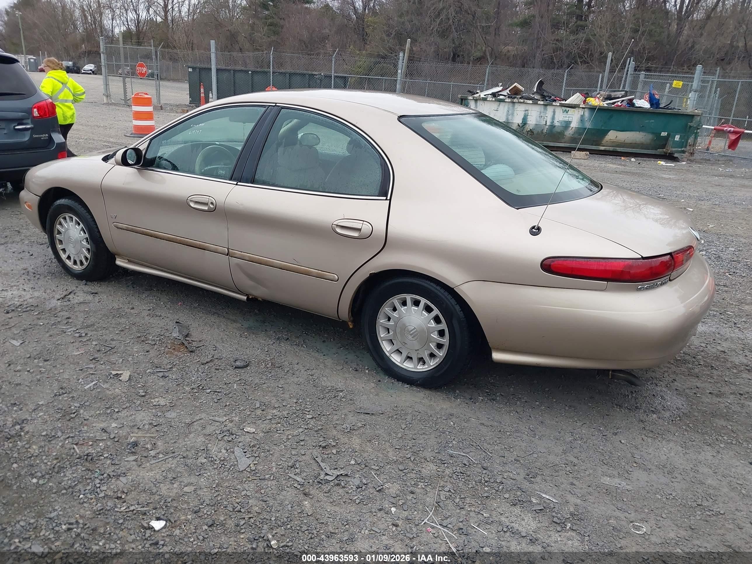 1999 Mercury Sable Gs Gold vin: 1MEFM50U0XA619747