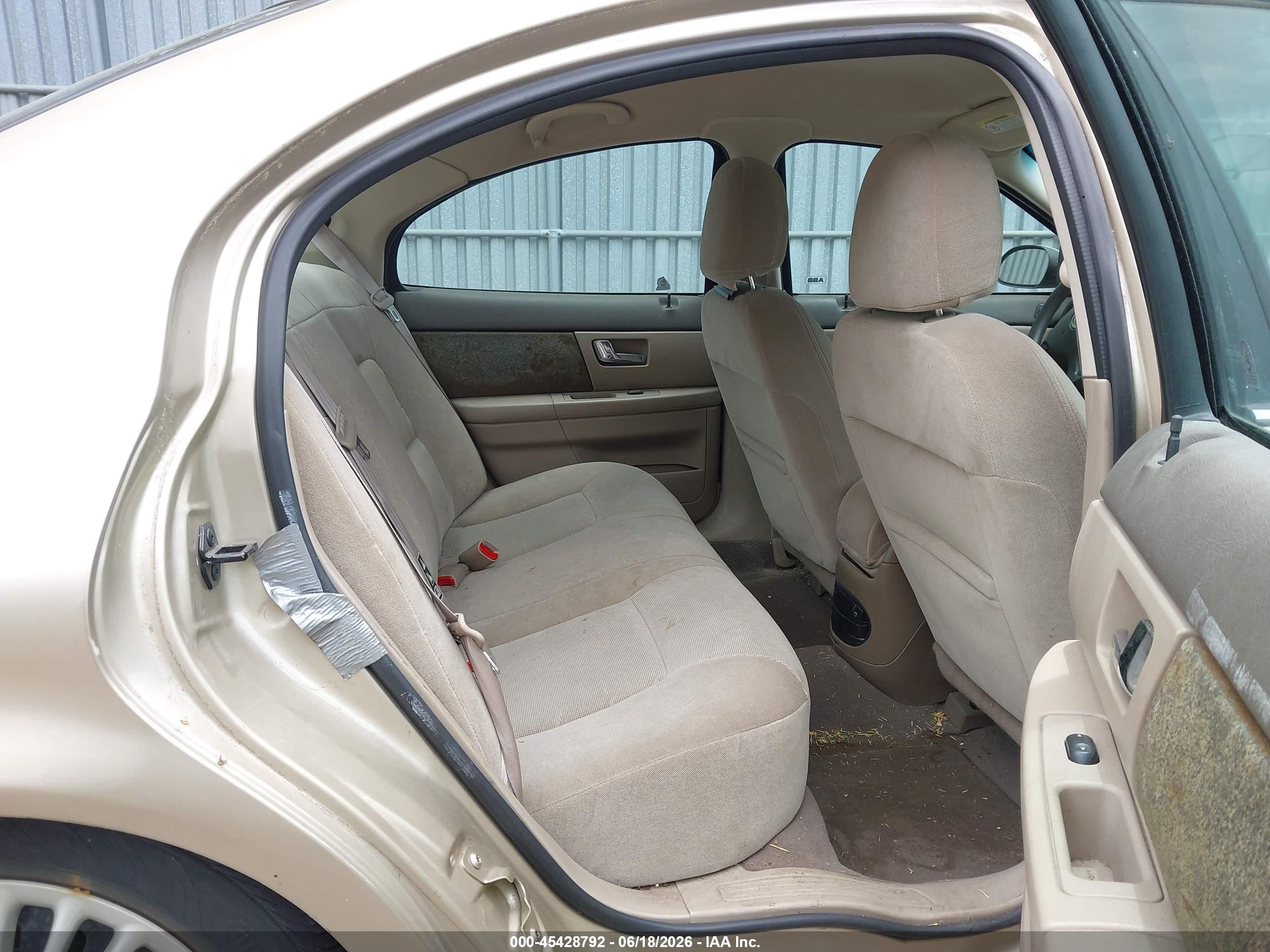 2001 Mercury Sable Gs Tan vin: 1MEFM50U11A635673