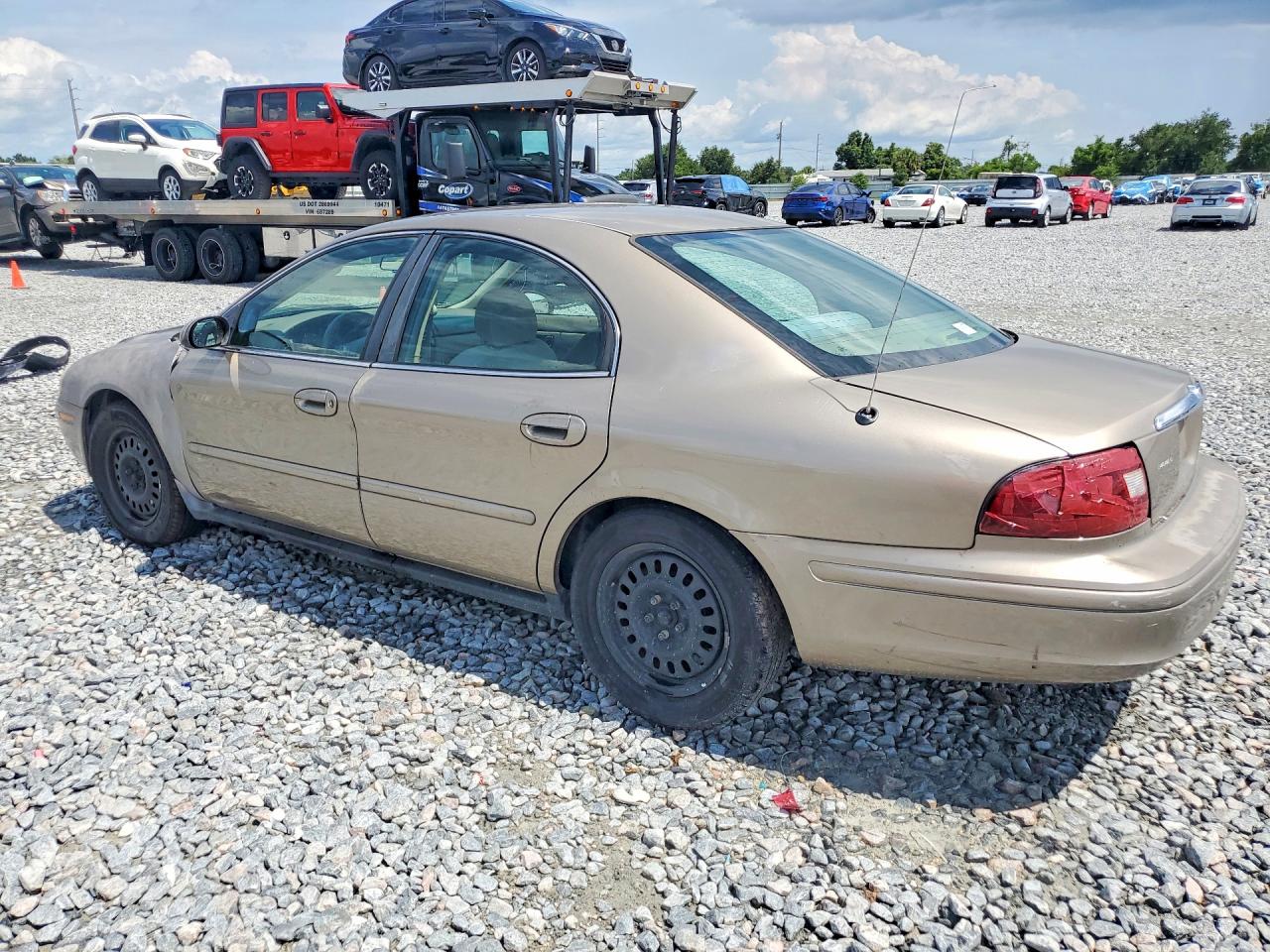 2003 Merc Sable Gs Beige vin: 1MEFM50U13A615748