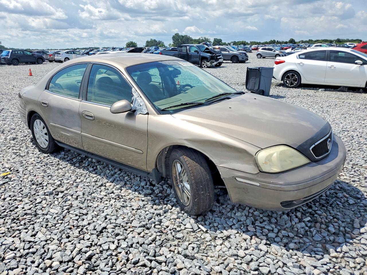 2003 Merc Sable Gs Beige vin: 1MEFM50U13A615748
