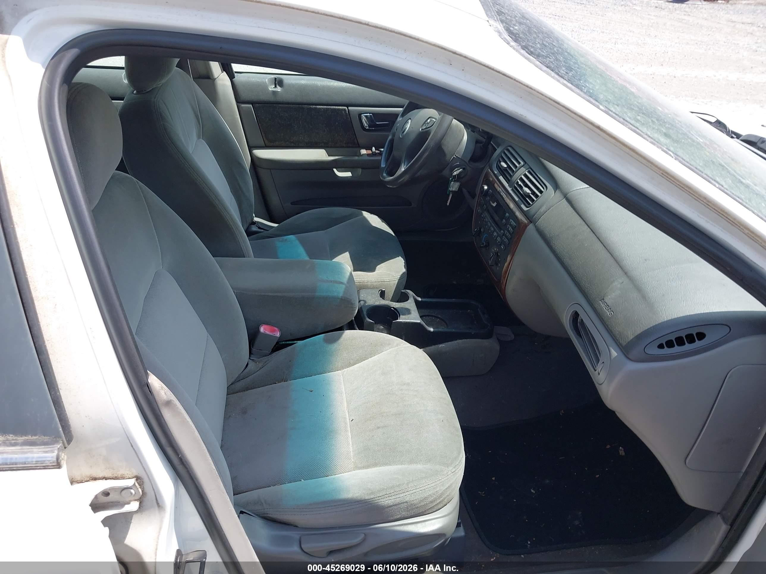 2003 Mercury Sable Gs Белый vin: 1MEFM50U13G606156